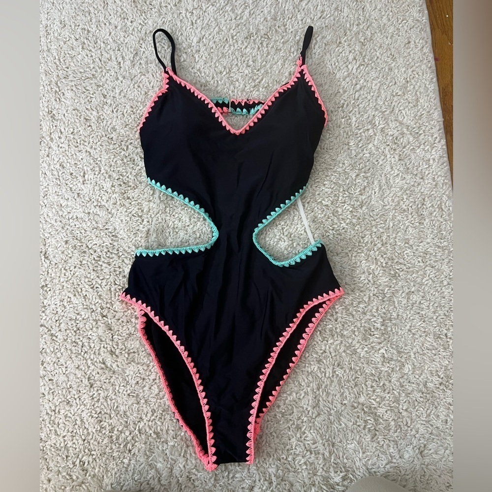 Women’s Large Arizona Jean CO One Piece Swimsuit NWT